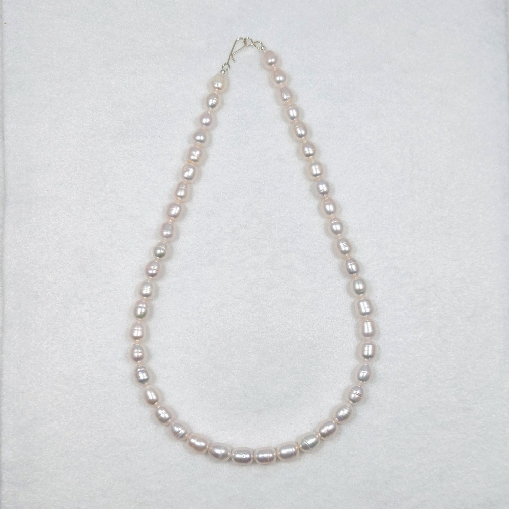 REAL - 9-10mm Baroque Pearl Necklace - Picture 2 of 11